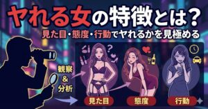 ヤれる女の特徴とは？見た目・態度・行動でヤれるかを見極める